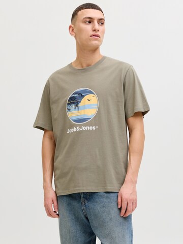 JACK & JONES Póló 'JJPERRY' - kék