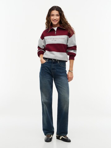 TOMMY HILFIGER Sweatshirt in Rood