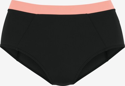 LASCANA ACTIVE Bikinihose in pfirsich / schwarz, Produktansicht
