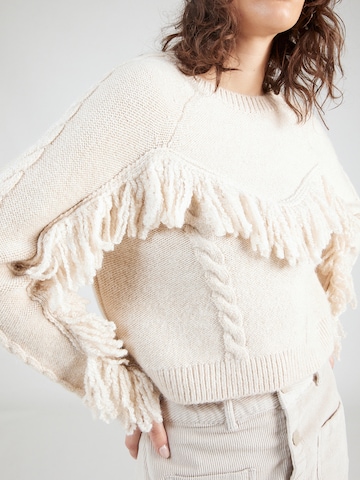 ONLY Pullover 'MARGINA' in Beige