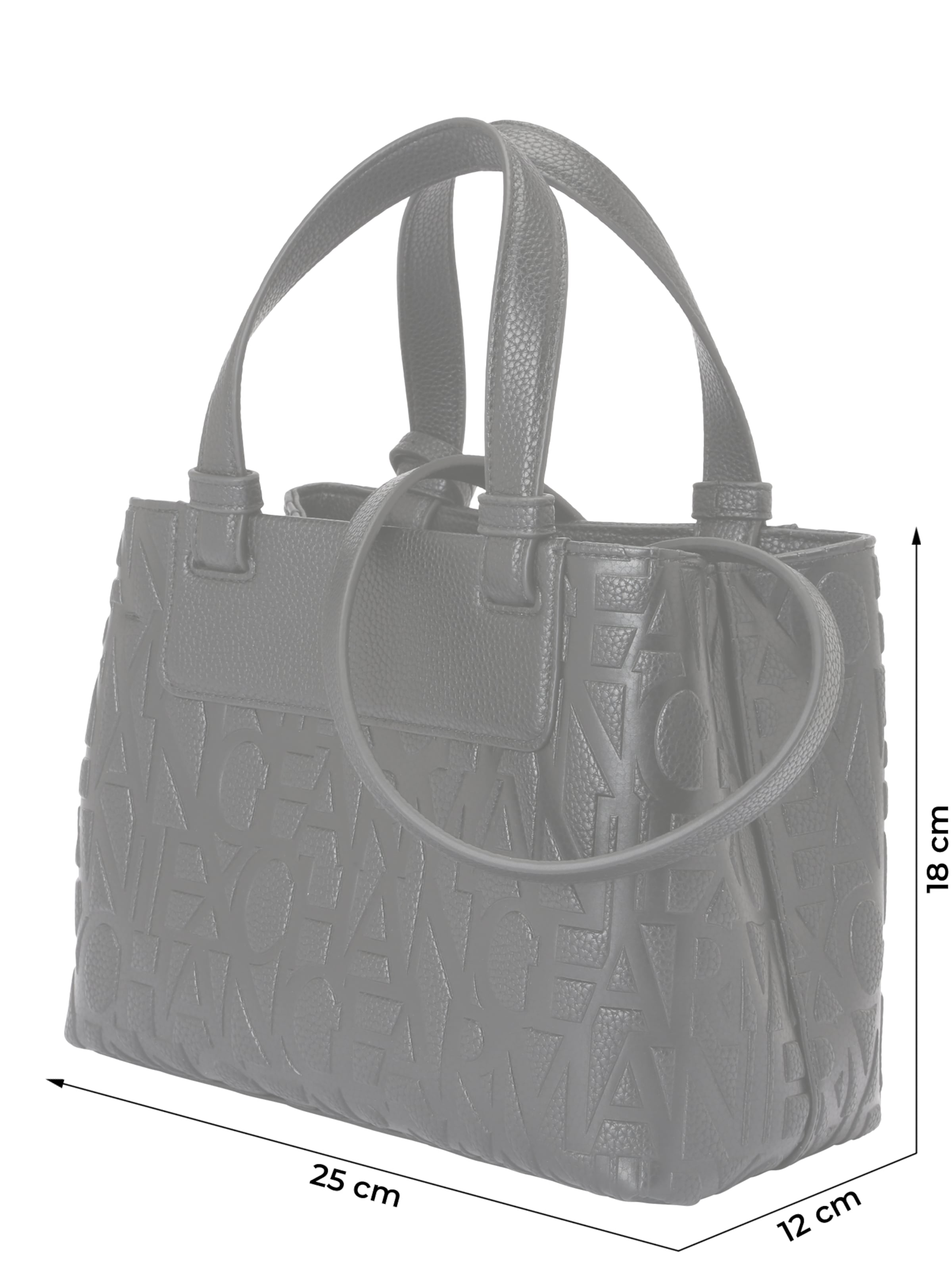 ARMANI EXCHANGE Kézitáska 'LIZ S' - fekete