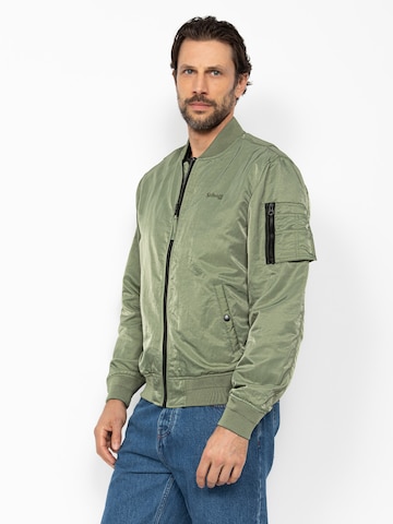 Manteau mi-saison Schott NYC en vert