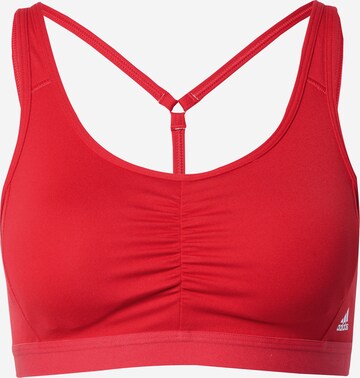 ADIDAS SPORTSWEAR Sport-BH 'Core Essentials' in Rot: predná strana