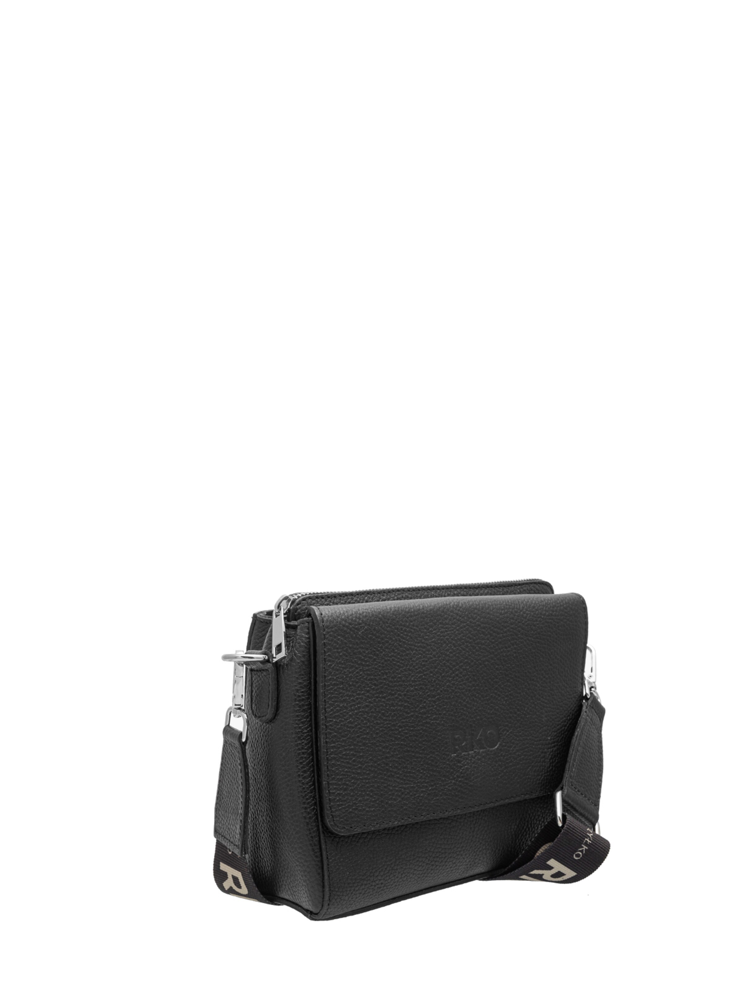 RYŁKO Torba za čez ramo | črna barva