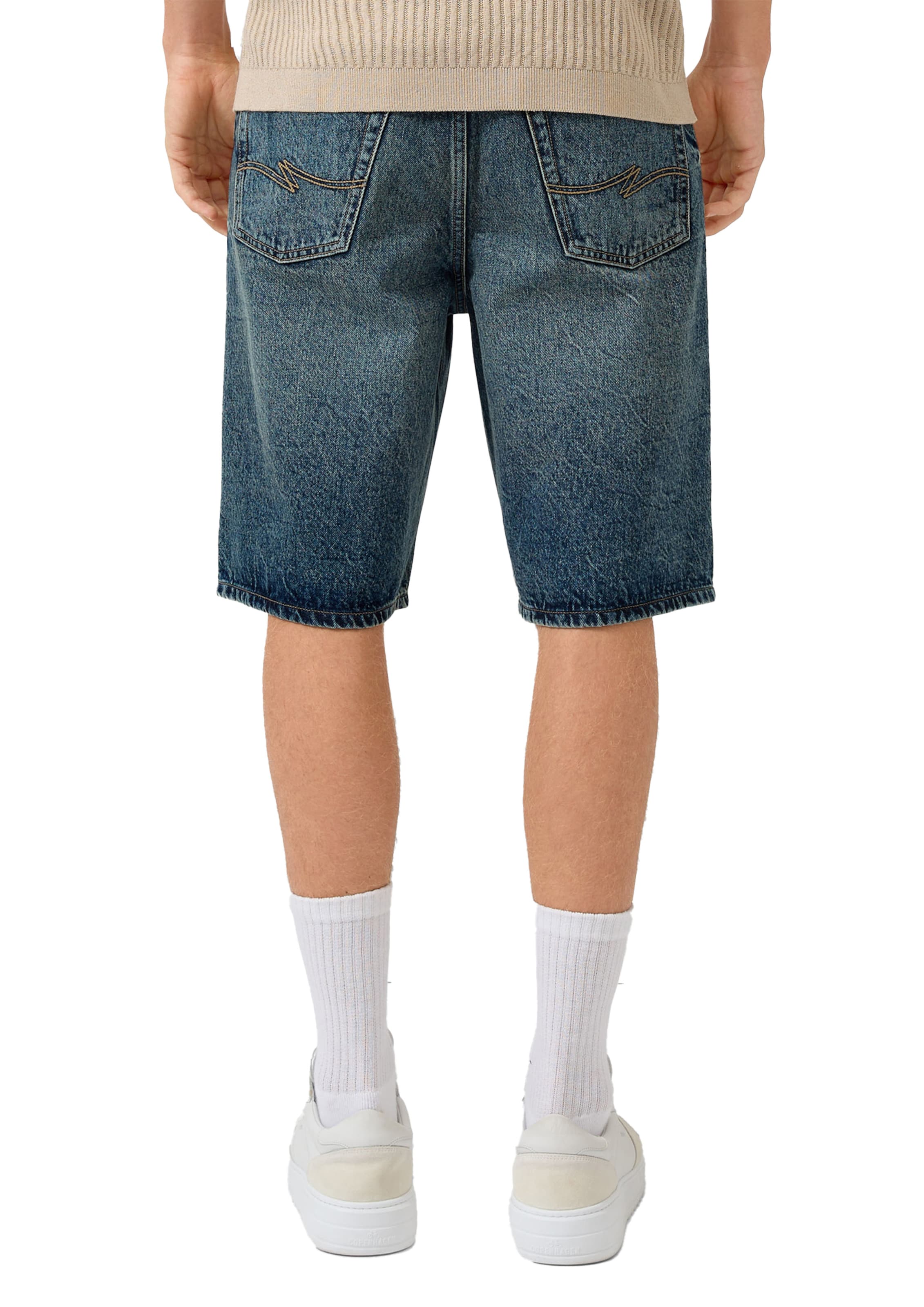 Regular Jean QS en bleu