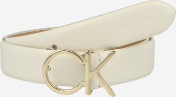 Calvin Klein Riem in Wit: voorkant