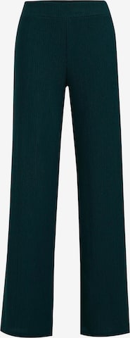 Loosefit Pantalon WE Fashion en vert : devant