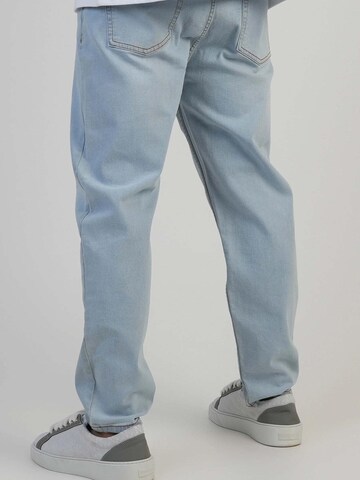 SikSilk Tapered Jeans 'Tapered Fit Jeans' in Blau