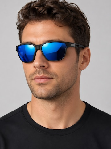 VEYREY - Gafas de sol deportivas 'Nuf' en negro: frente