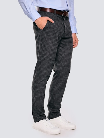 BIG STAR Regular Chino Pants ' JORDINI ' in Grey