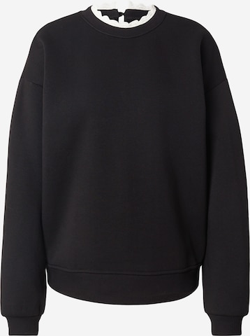 juoda ABOUT YOU Megztinis be užsegimo 'Willow': priekis