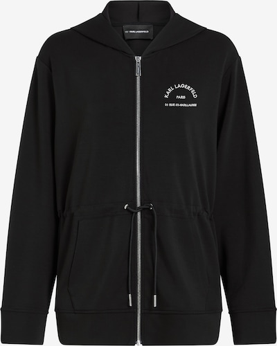 Džemperis 'Rue St-Guillaume' iš Karl Lagerfeld, spalva – juoda / balta, Prekių apžvalga