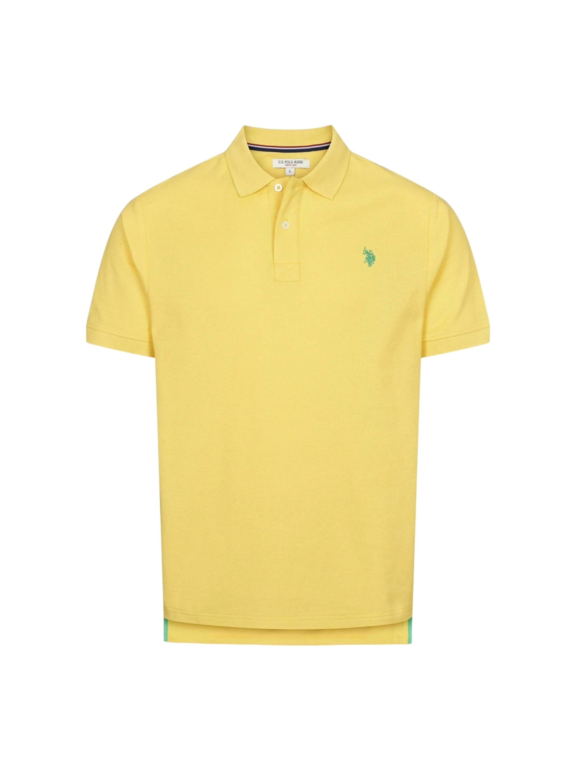 U.S. POLO ASSN. Bluser & t-shirts 'UMALFRED' i gul / grøn, Produktvisning