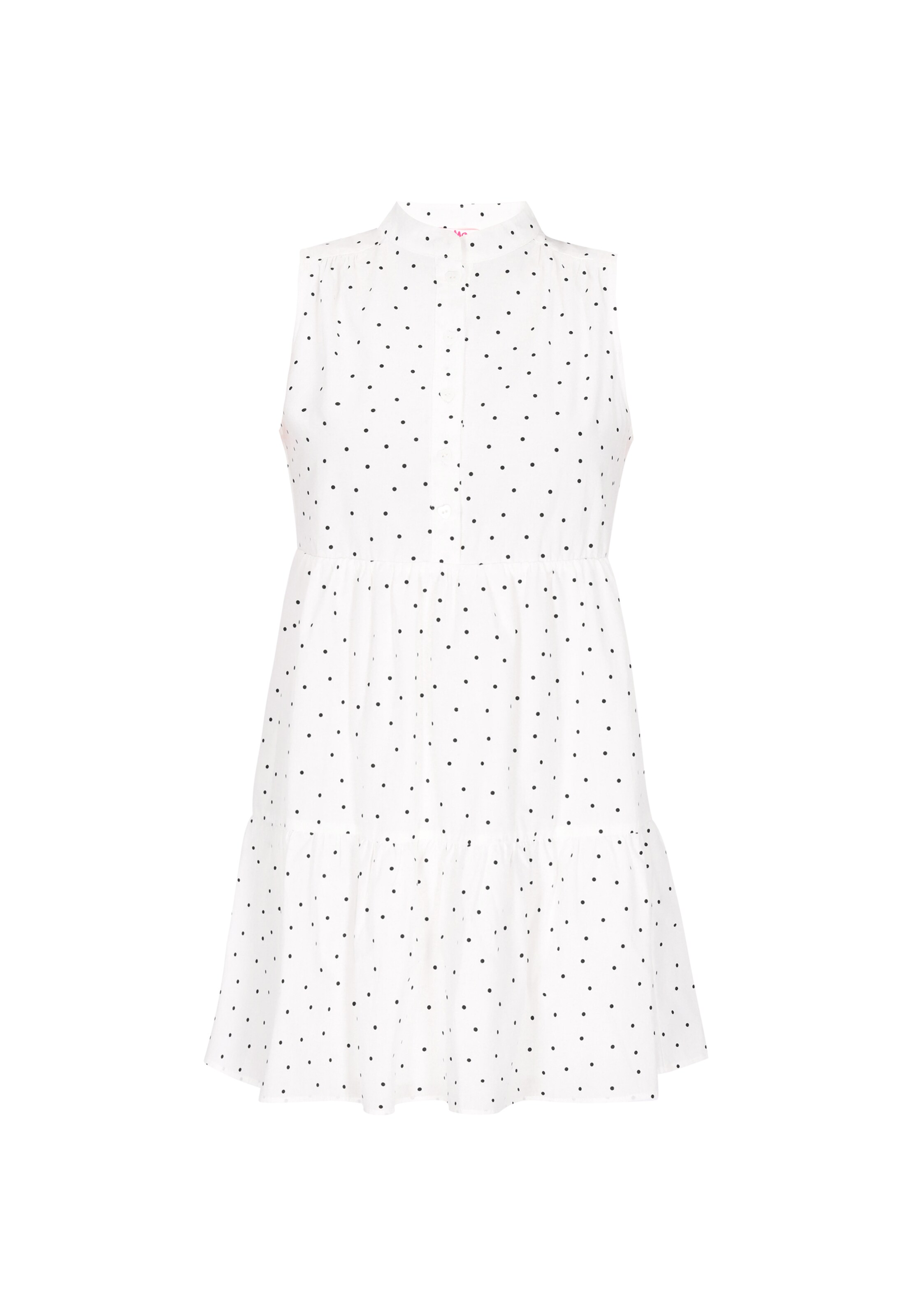 Robe-chemise 'Young Fashion' MYMO en blanc : devant