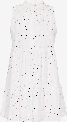 Robe-chemise 'Young Fashion' MYMO en blanc : devant