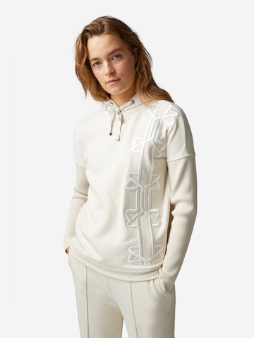 BOGNER Sweatshirt 'Queeny' in Weiß: Vorderseite