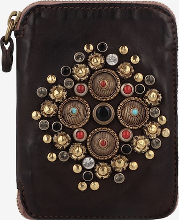 Porte-monnaies 'Tosca' Campomaggi en marron : devant