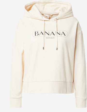 Banana Republic Sweatshirt in Beige: front