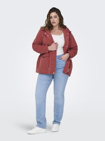 Parka di mezza stagione 'CARNewstarline' di ONLY Carmakoma in rosso