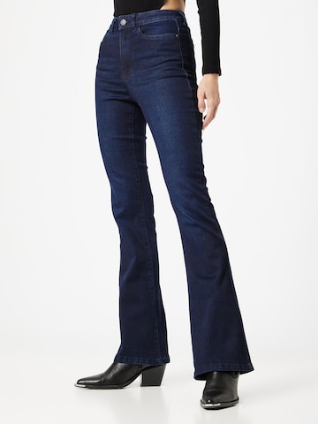 Noisy may Flared Jeans 'Sallie' in Blauw: voorkant