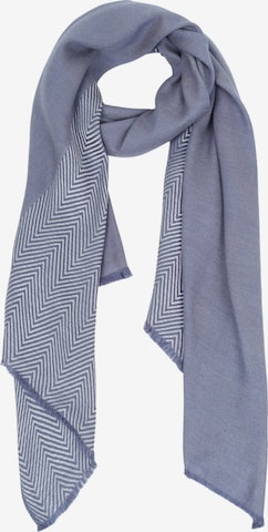 SAMAYA Schal 'Muds' in Blau: Vorderseite