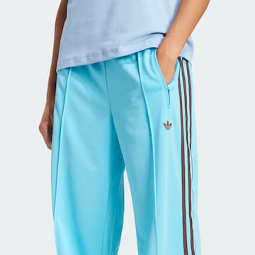 ADIDAS ORIGINALS Wide leg Sportbroek 'Adicolor Classic Firebird' in Blauw