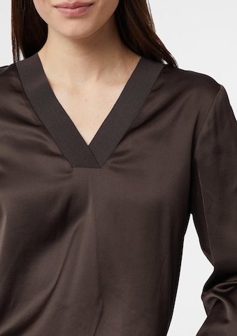 COMMA Bluse in Braun