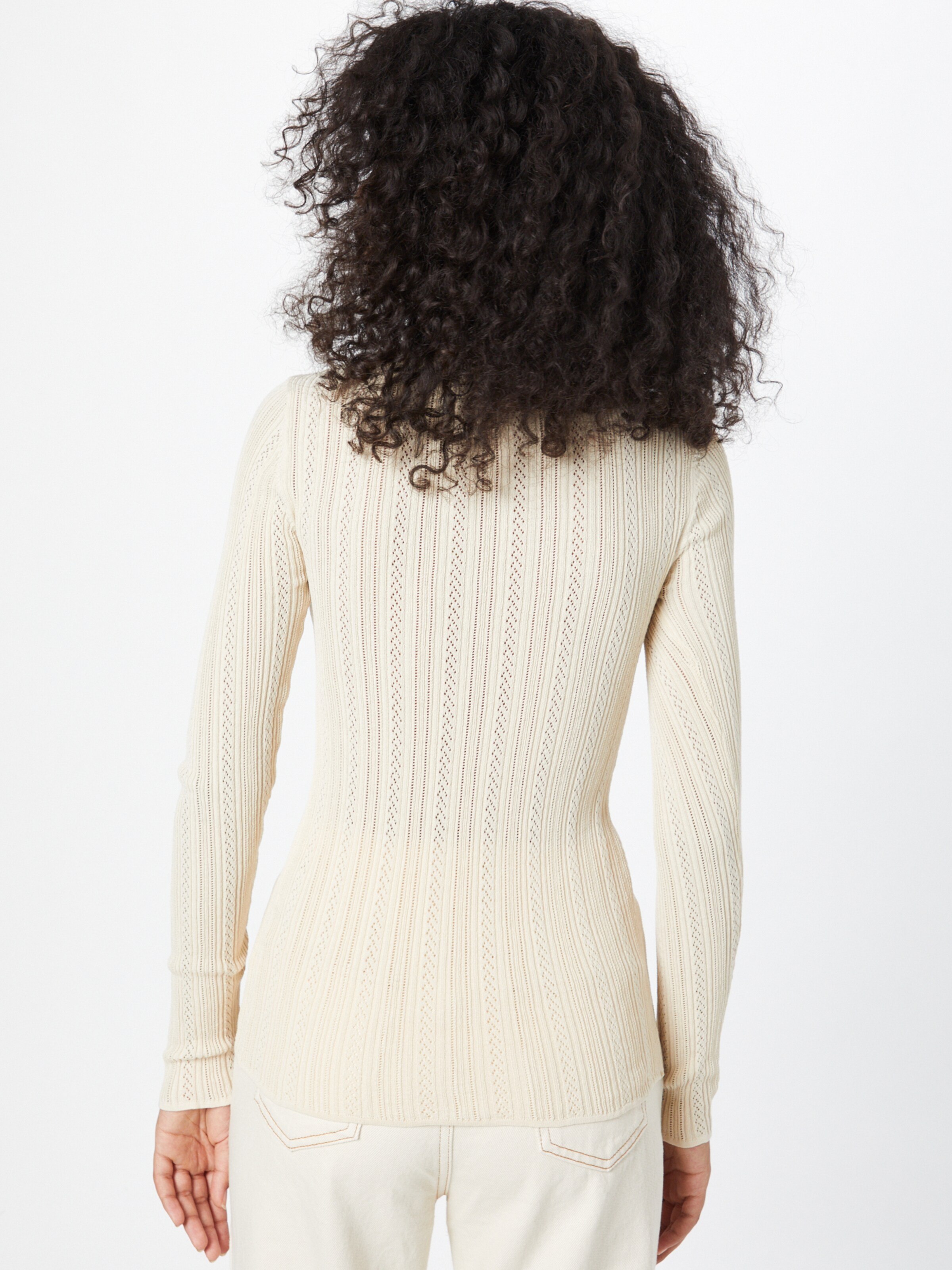 Frauen Pullover & Strick SELECTED FEMME Pullover 'Donnay' in Sand - JS60118