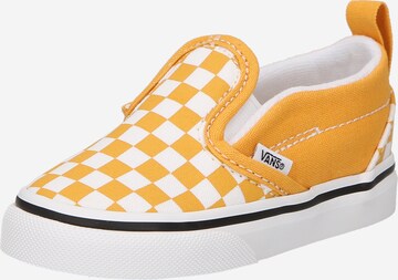 Baskets VANS en jaune : devant