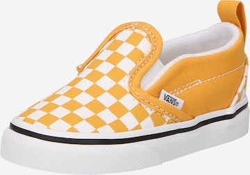 Baskets VANS en jaune : devant