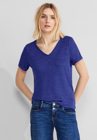 STREET ONE T-Shirt in Blau: predná strana