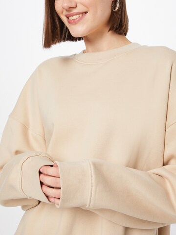 WEEKDAY Sweatshirt in Beige