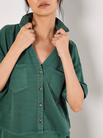 Camicia da donna di Apricot in verde