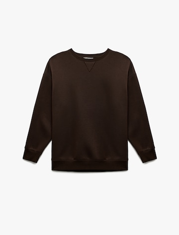 Koton Sweatshirt in Brown: front