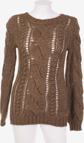 Sisley Sweater & Cardigan in XS in Brown: front