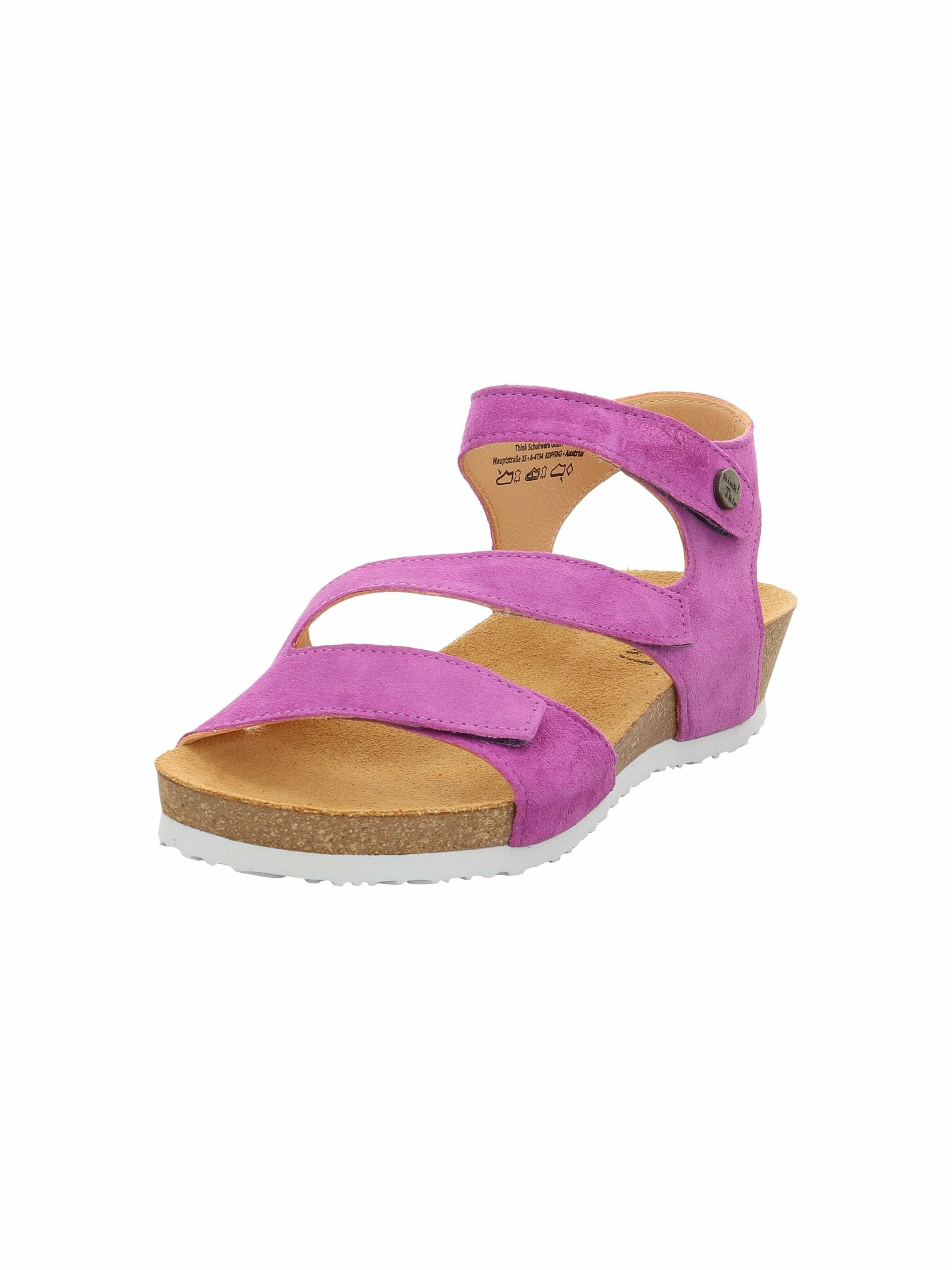 THINK! Sandale in Pink: Vorderseite