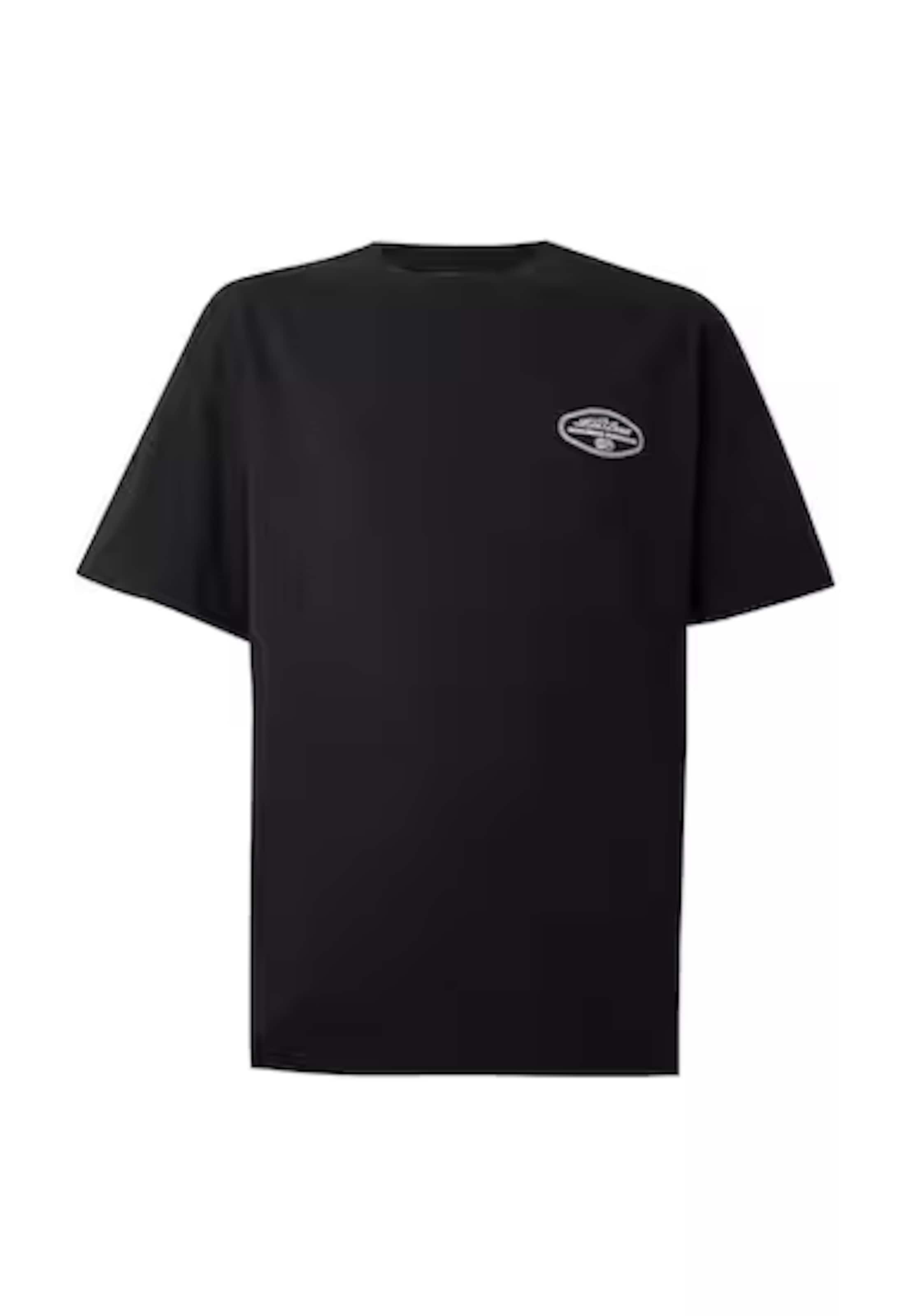 T-Shirt 'Worldwide' Les Deux en noir : devant