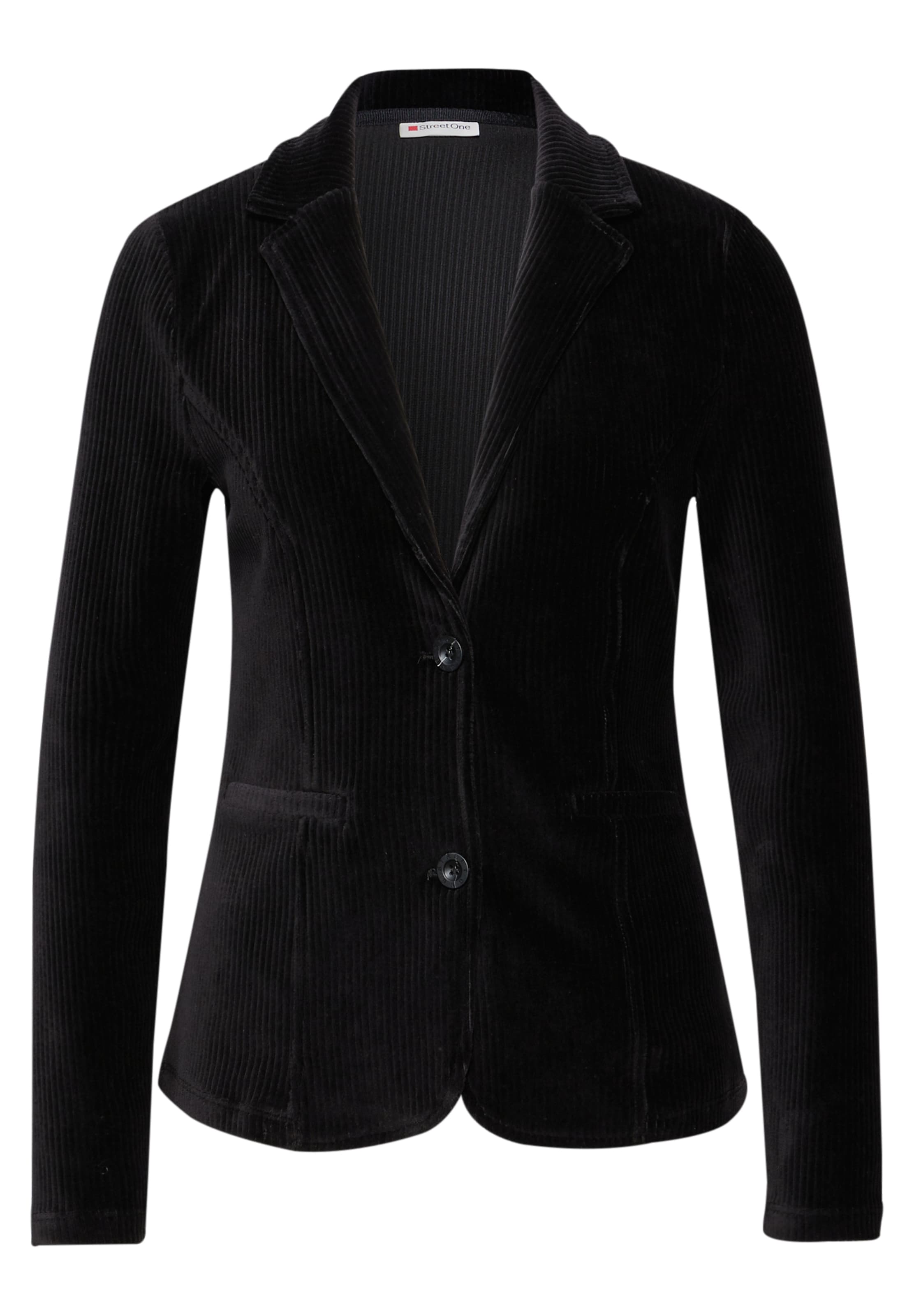 STREET ONE Blazer in Schwarz: Vorderseite
