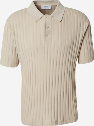 DAN FOX APPAREL Pullover 'Marius' (GOTS) in Beige: predná strana