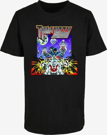 Maglietta 'Thin Lizzy - The Rocker' di Merchcode in nero: frontale