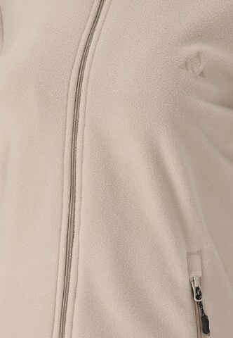 Whistler Athletic Fleece Jacket 'Cocoon' in Beige