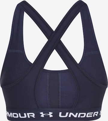 UNDER ARMOUR Bustier Sport bh in Blauw