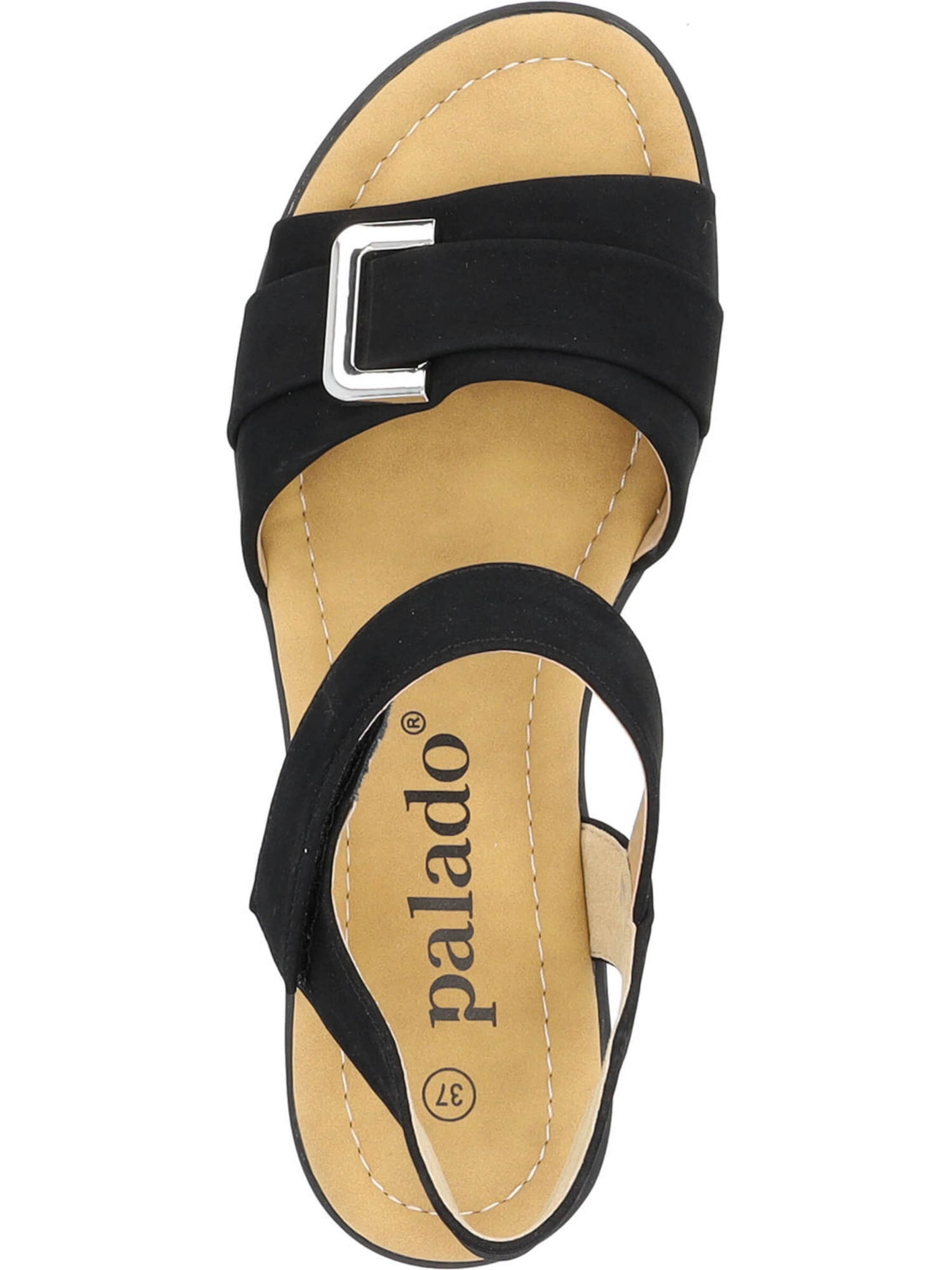 Palado Sandály 'Vemlu' – černá