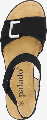 Palado Strap Sandals 'Vemlu' in Black
