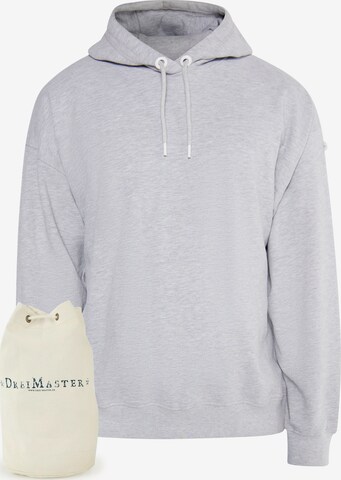 DreiMaster Maritim Sweatshirt in Grey: front