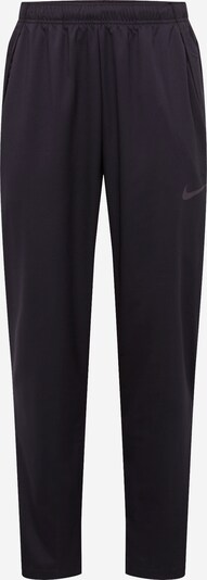 NIKE Sportbroek 'Dry Woven' in de kleur Grijs / Zwart, Productweergave