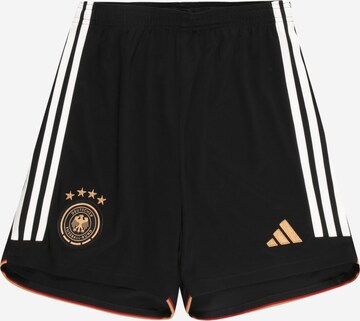 ADIDAS PERFORMANCE - Pantalón deportivo 'DFB 22' en negro: frente