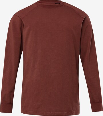 T-Shirt JP1880 en marron : devant