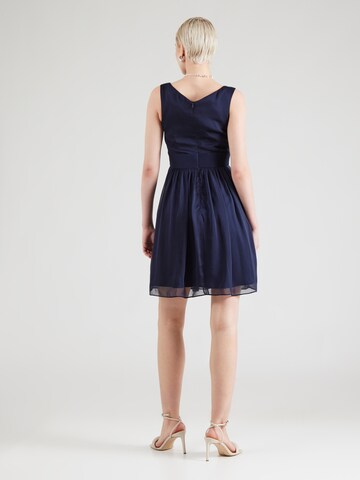 Robe de cocktail SWING en bleu