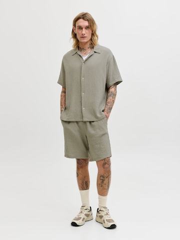 JACK & JONES Loosefit Bukser i grøn